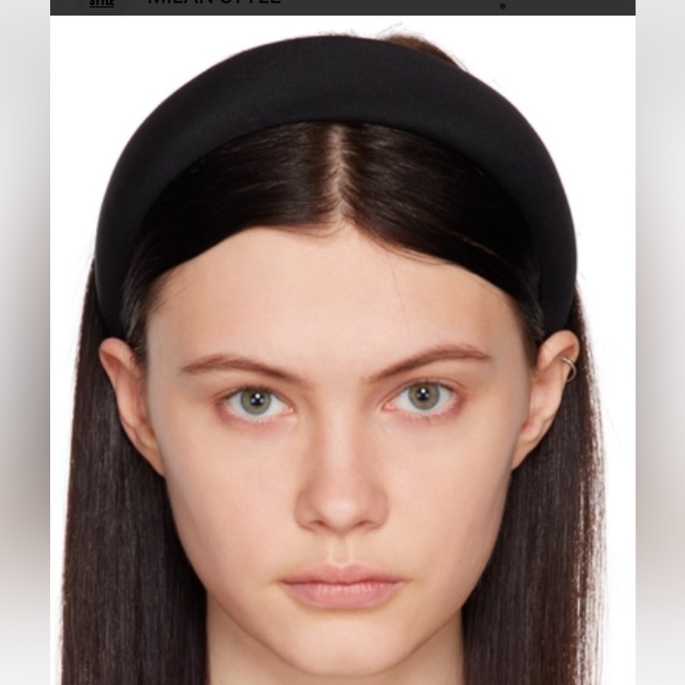 Sophie Buhai Puffy Headband Black